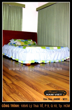 Sàn gỗ nhựa ngoài trời , san go nhua AWood Nam viet,