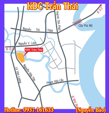 KDC Trần Thái MT Nguyễn Hữu Thọ Giá Tốt Nhất !!!