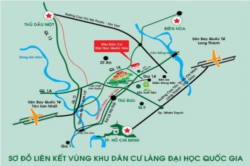 Bán đất nền giá rẻ nằm ngay làng đại học Quốc Gia