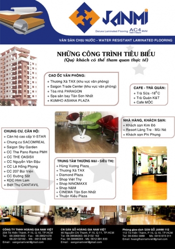 Sàn Gỗ Hoàng Gia Nam Việt - Ván Lót Sàn Công Nghiệp Cao Cấp Tp.HCM