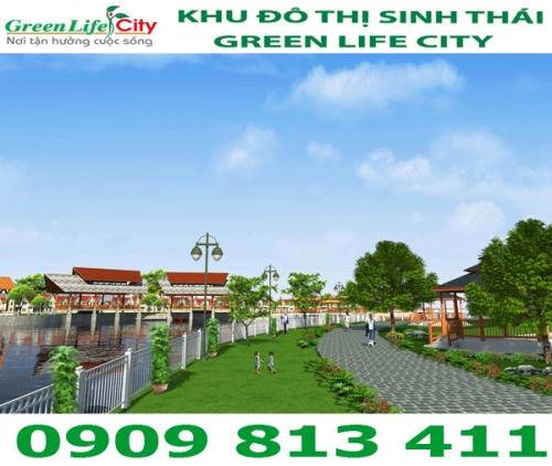 Mở bán block đất nền đẹp nhất dự án Khu đô thị Green Life City,ngay khu lịch Giang Điền,Đồng Nai