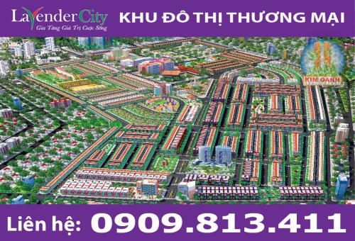 Bán đất nền dự án Lavender City ngay Tp Biên Hòa-Đồng Nai,giá chỉ từ 188tr/nền,sổ đỏ 100%