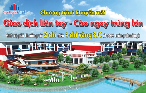 Đất nền Dự án Starlight City 2 mặt tiền QL 13 giá gốc từ CĐT chỉ 1,9tr/m2