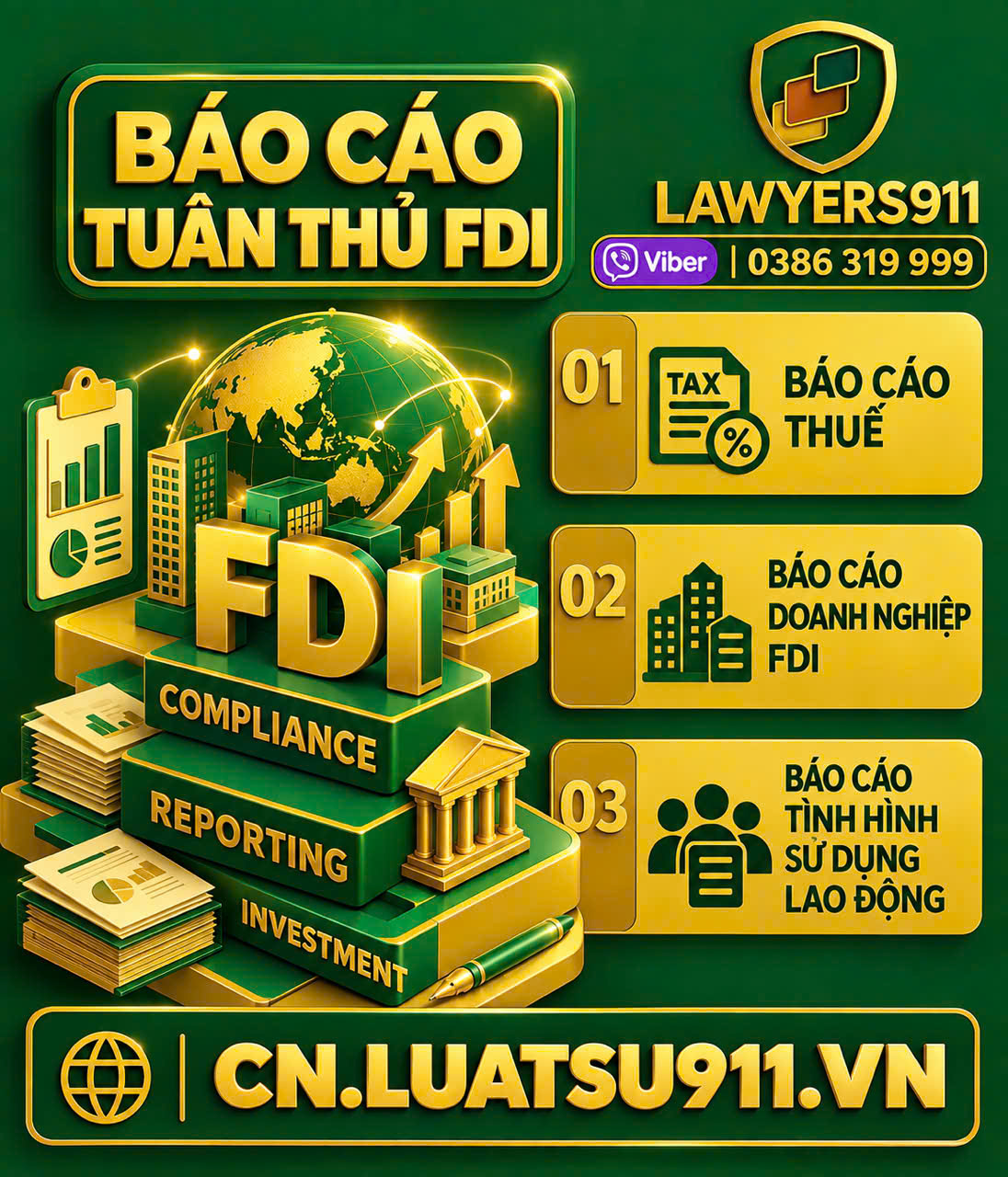 Báo cáo đầu tư nước ngoài FDI- viết dự án đầu tư - lập dự án đầu tư - đầu tư dự án